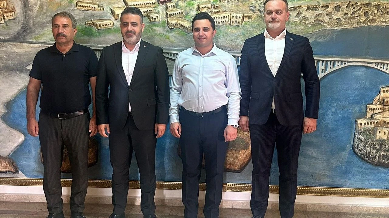 İl Başkanımız Muhammed Arif Çetin’den Hasankeyf Kaymakamı Böyük’e hayırlı olsun ziyareti
